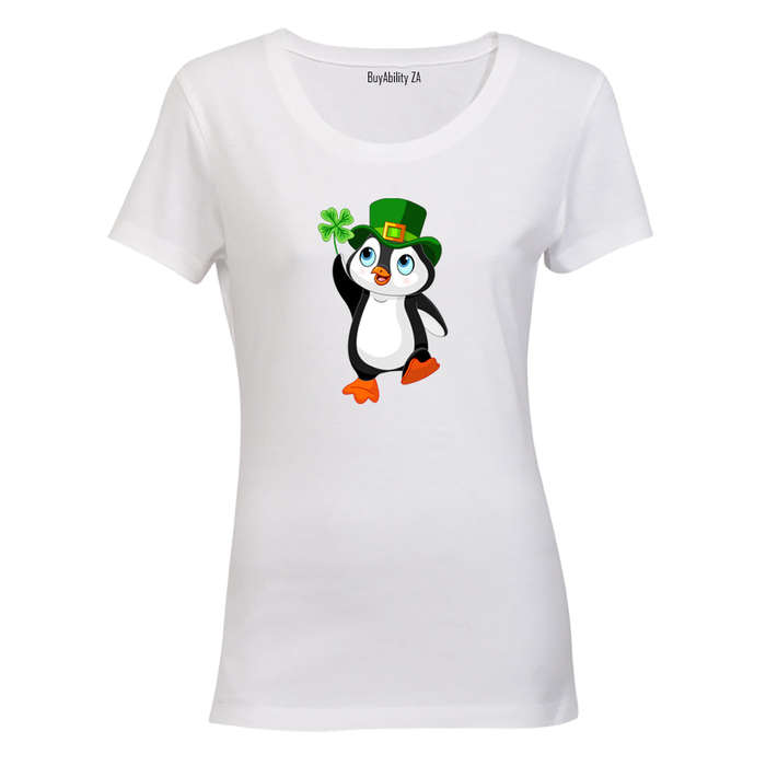 St. Patrick's Penguin - Ladies - T-Shirt