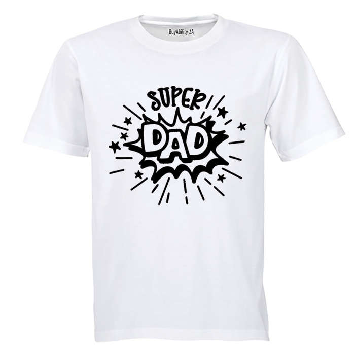 Super Dad - Pop Art - Adults - T-Shirt