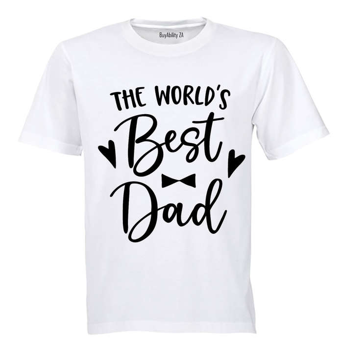 The Worlds Best Dad - Adults - T-Shirt