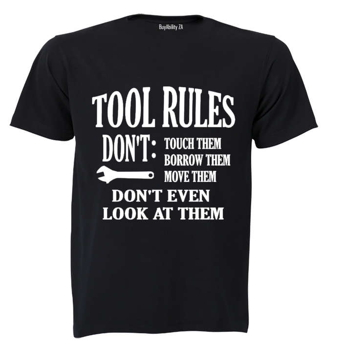 Tool Rules! - Adults - T-Shirt