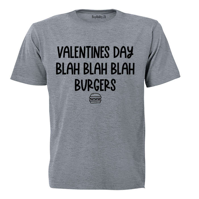 Valentine's Day - Burgers - Adults - T-Shirt