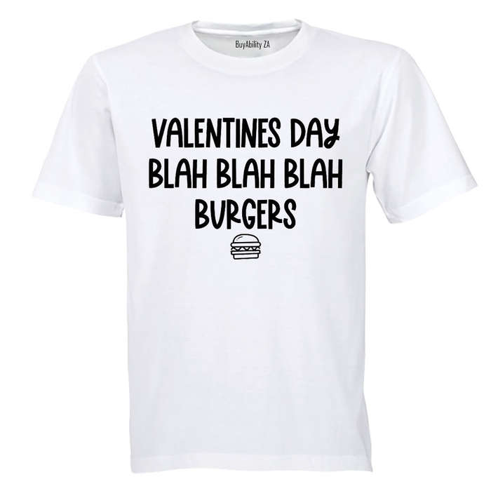 Valentine's Day - Burgers - Adults - T-Shirt