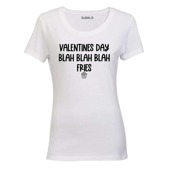 Valentine's Day - Fries - Ladies - T-Shirt