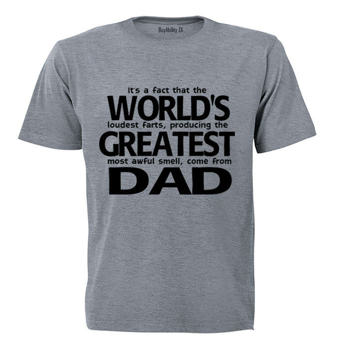 World's Greatest - DAD - Adults - T-Shirt