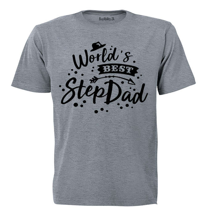 World's Best Step Dad - Adults - T-Shirt