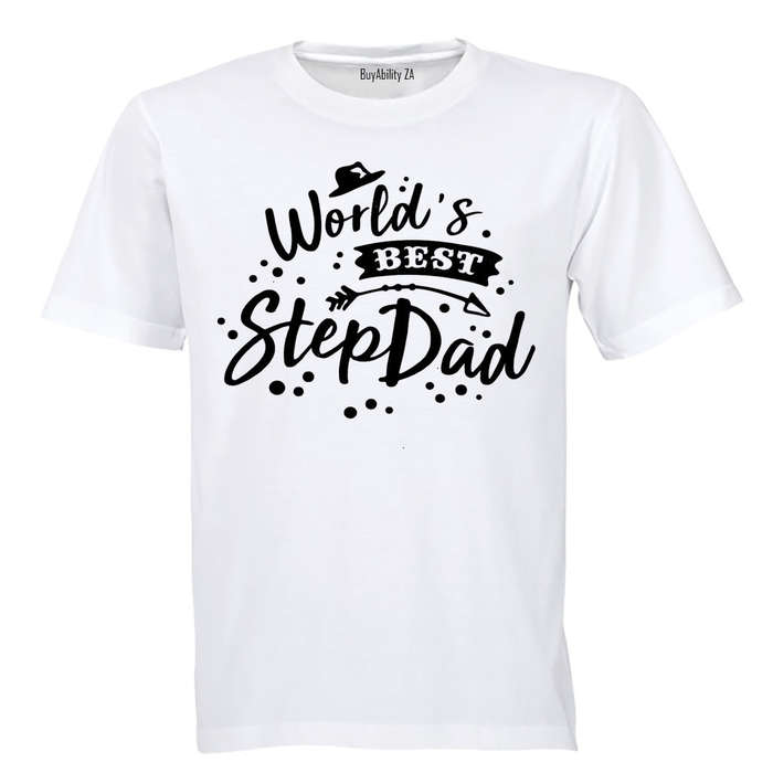 World's Best Step Dad - Adults - T-Shirt