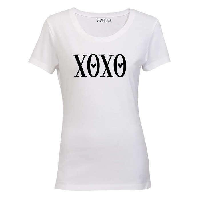XOXO Hearts - Valentine Inspired - Ladies - T-Shirt