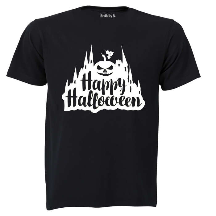 Happy Halloween - Evil Pumpkin - Adults - T-Shirt