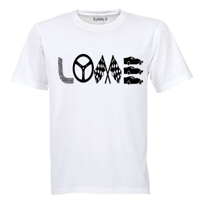 Love Racing - Adults - T-Shirt