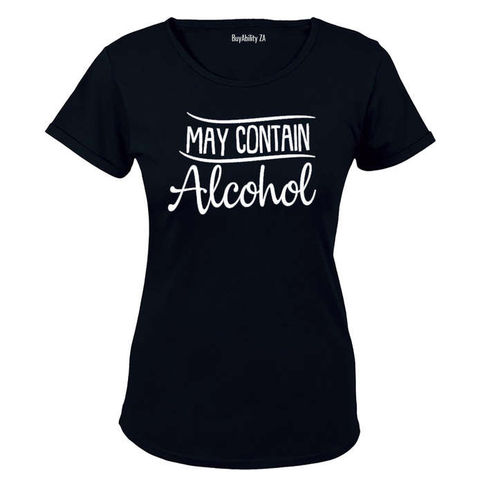 May Contain Alcohol - Ladies - T-Shirt