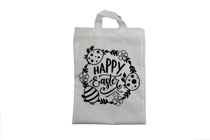 Happy Easter, Circular - Easter Bag