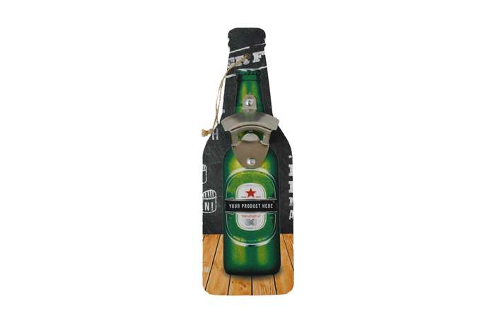 Large Printed Heineken Bottle Opener