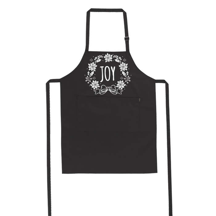 Joy - Christmas Wreath - Apron