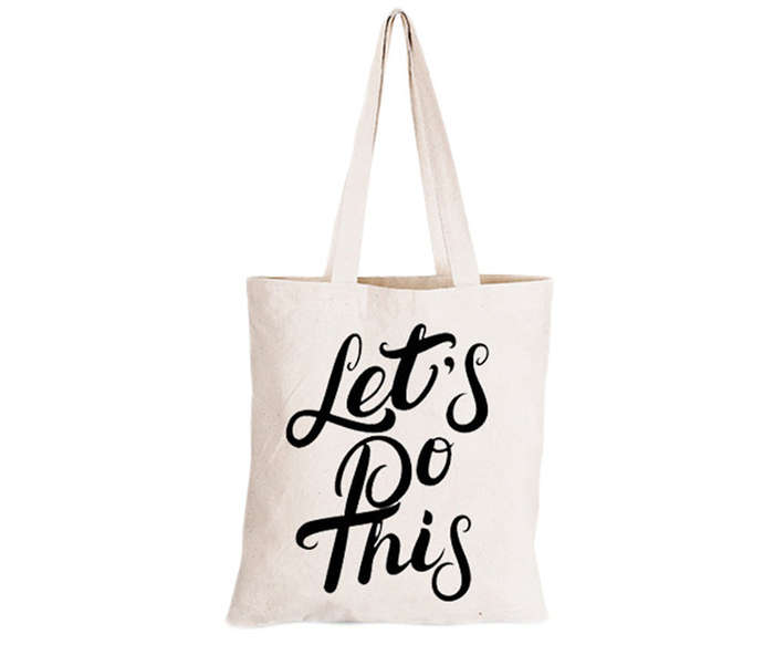 Let's Do This - Eco-Cotton Natural Fibre Bag