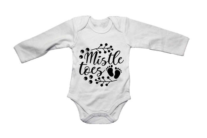 Mistle Toes - Christmas - Baby Grow