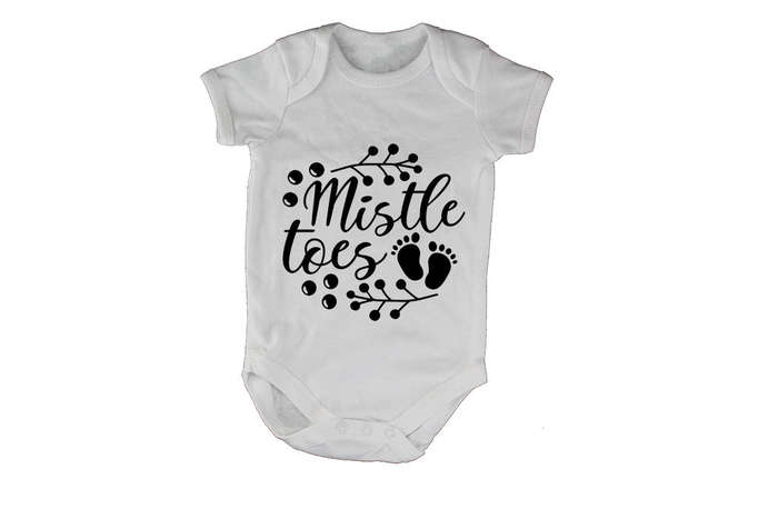 Mistle Toes - Christmas - Baby Grow
