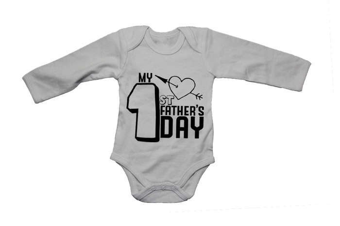 My 1st Father's Day - Bold - Baby Grow