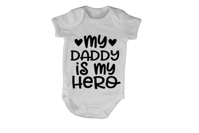 My Daddy is my Hero! - Baby Grow