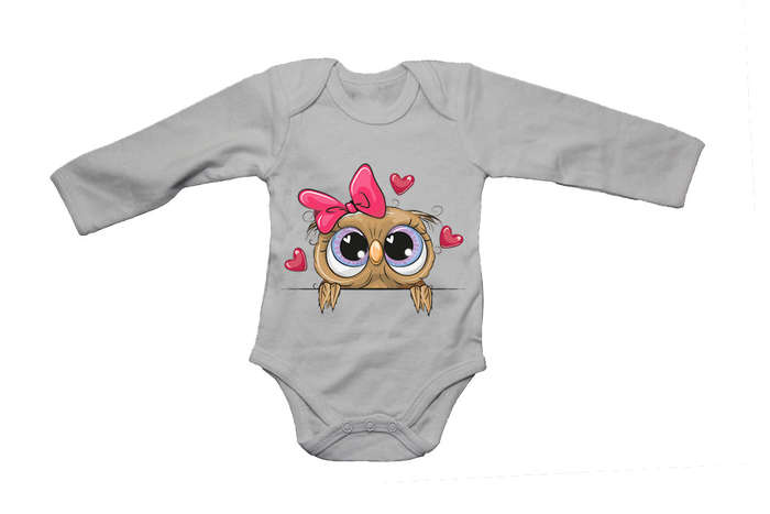 Peeking Owl - Baby Grow