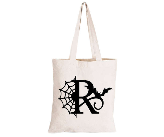 R - Halloween Spiderweb - Eco-Cotton Trick or Treat Bag