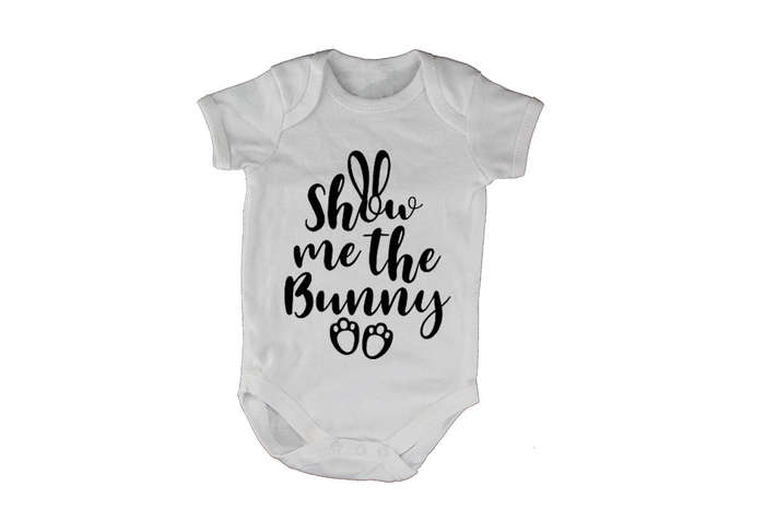 Show Me the Bunny - Easter Inspired - Baby Grow