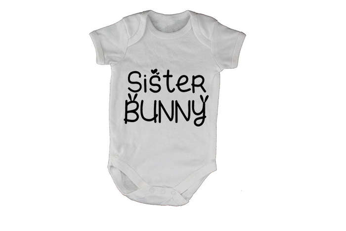 Sister Bunny - Easter - Baby Grow