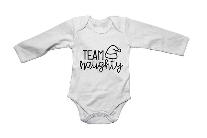 Team Naughty - Christmas - Baby Grow