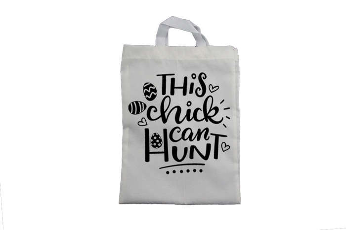 This Chick Can Hunt - Easter Bag