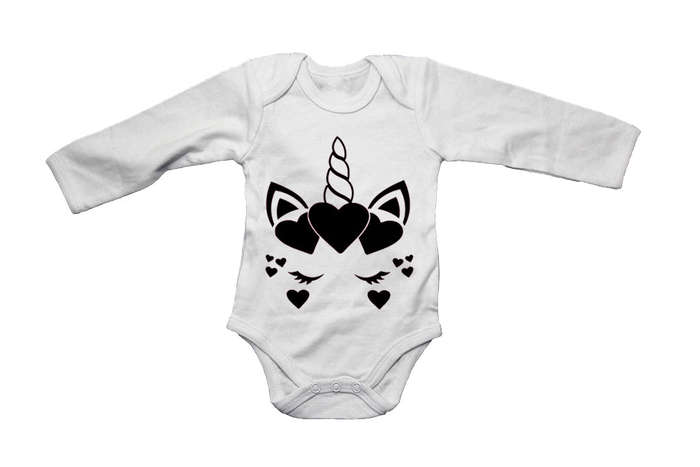 Valentine Unicorn - Baby Grow