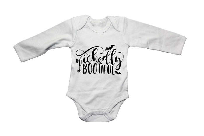 Wickedly Boo-tiful - Halloween - Baby Grow
