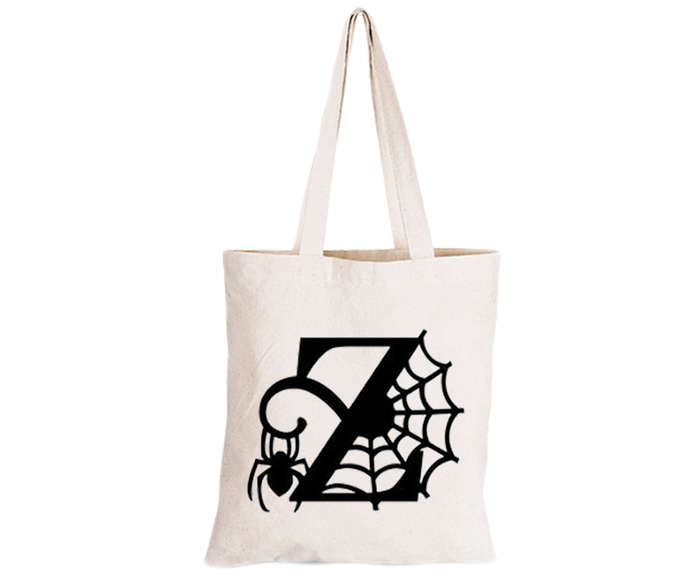 Z - Halloween Spiderweb - Eco-Cotton Trick or Treat Bag
