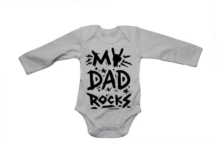 My Dad Rocks - Rocker! - Baby Grow