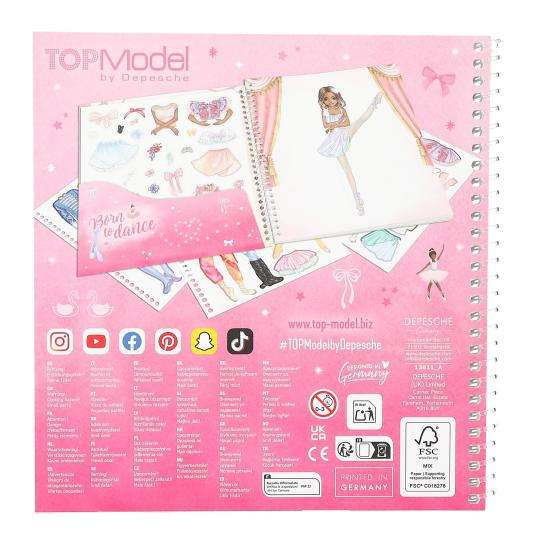 Top Model: Dress Me Up Stickerbook Ballet