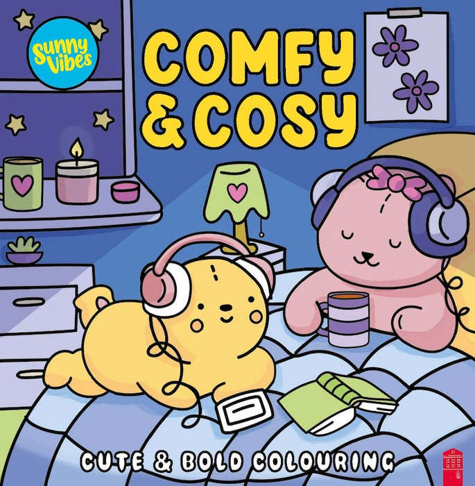 Comfy & Cosy Colouring Book
