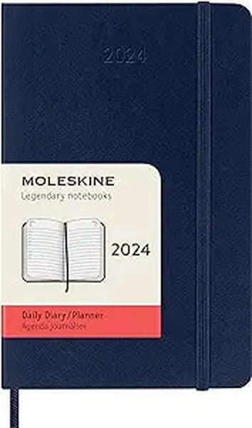 Sapphire Blue 2024 Daily Planner