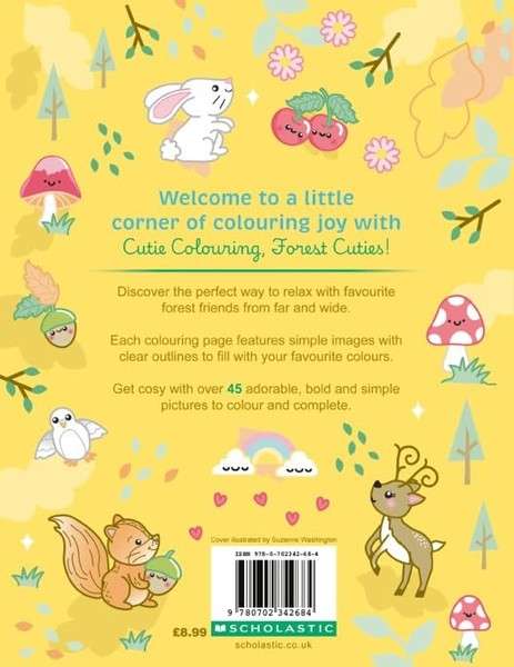 Forest Cuties Colouring Book
