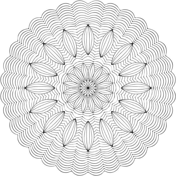 Metallic Mandalas