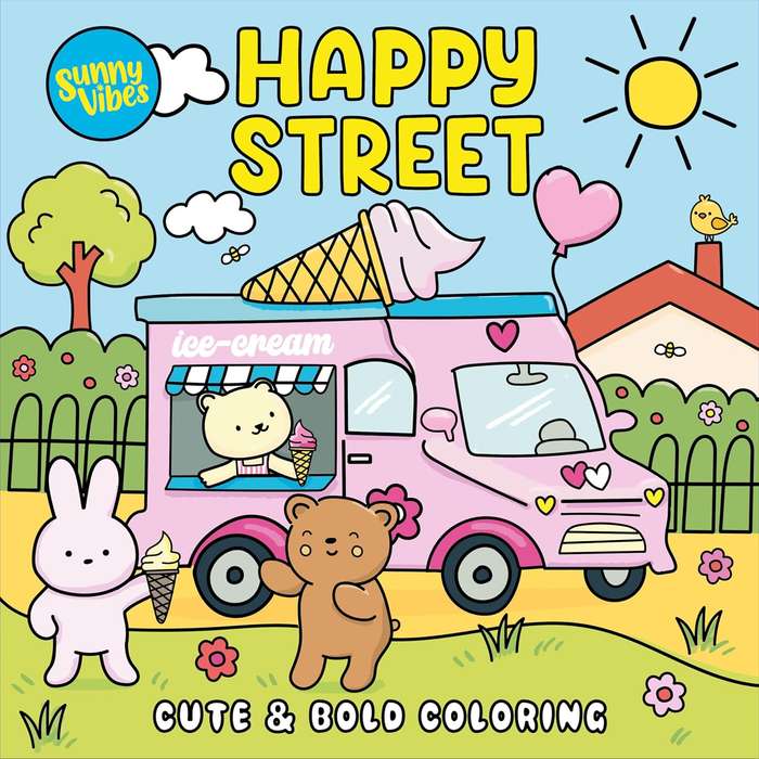 Happy Street Colouring Book