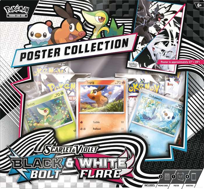 Pokemon TCG Scarlet & Violet 10.5 Unova Poster Collection