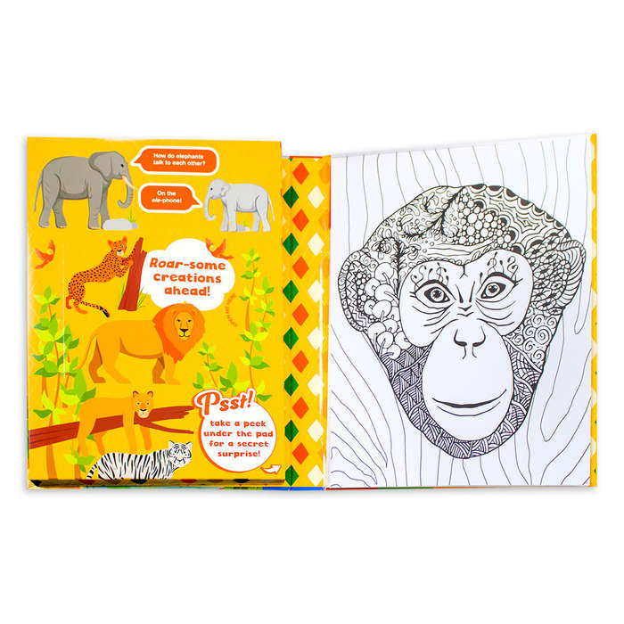Animal Kingdom Colouring Kit