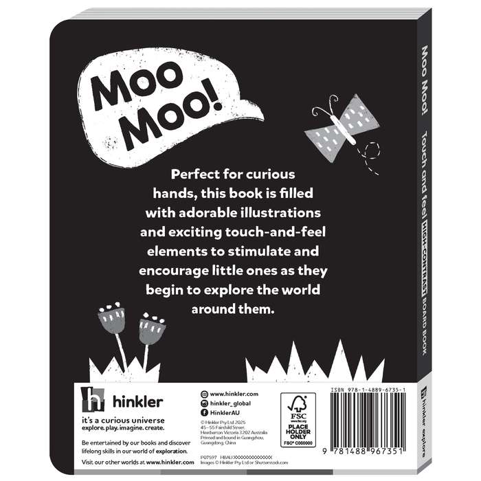 Moo Moo! Touch and Feel Book