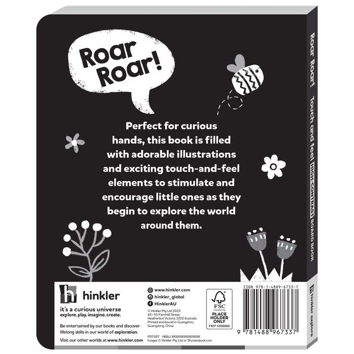 Roar Roar! Touch and Feel Book
