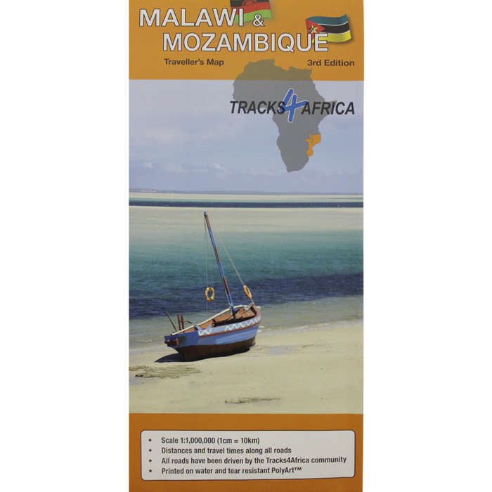 Tracks4Africa : Malawi & Mozambique [3rd Edition]