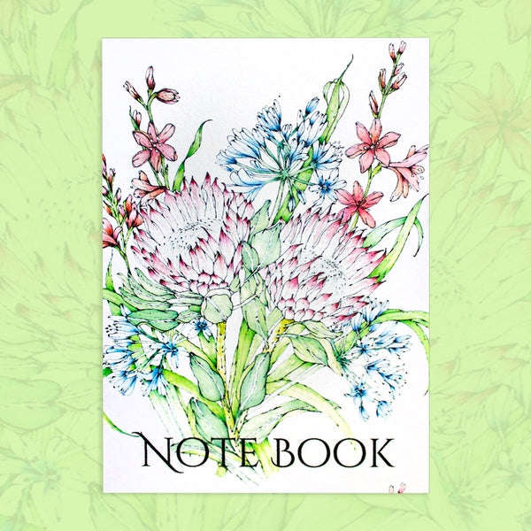Fynbos Garden A7 Notebook
