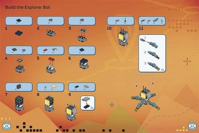 LEGO® Books: Build and Stick: Robots