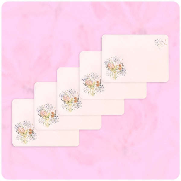 Agapanthus In Fynbox Card & Envelopes Pack