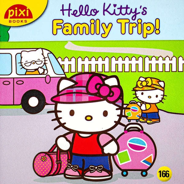 Hello Kittys Family Trip Pixi Book