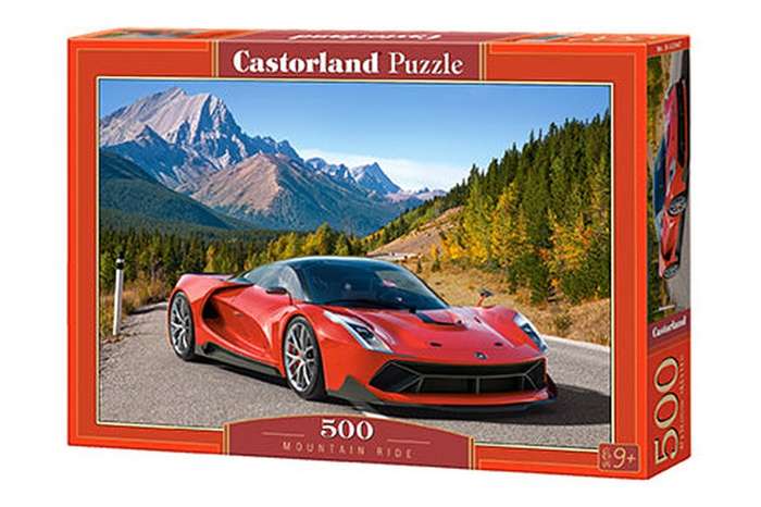 Mountain Ride 500 Piece Jigsaw Puzzle