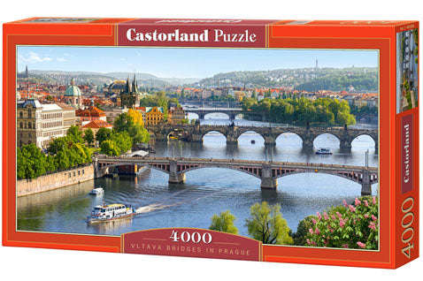 Vltava Bridges In Prague - 4000 Piece Puzzles