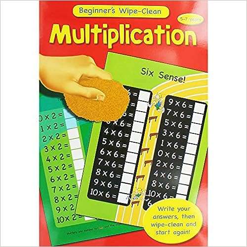 Beginner's Wipe-Clean:  Multiplication (Ages 5-7)